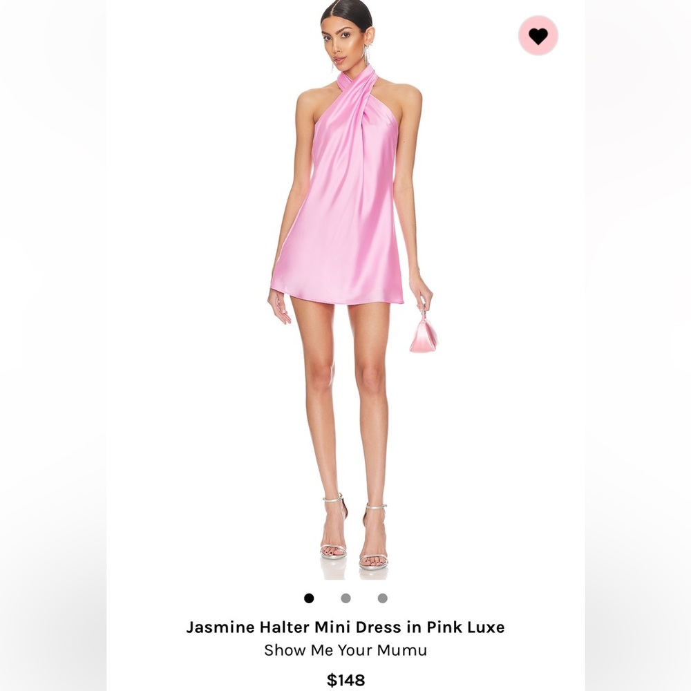 Jasmine Halter Mini Dress Show Me Your Mumu